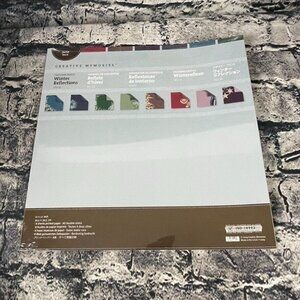 Creative Memories 12X12 WINTER REFLECTIONS Paper Pack 12x12 Double Sided